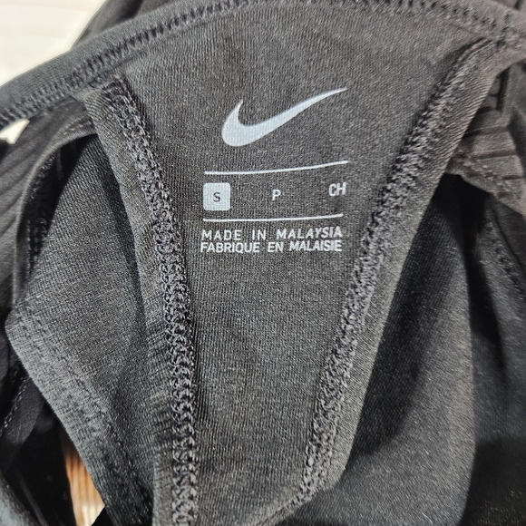 Nike Women's Black Overlay Racer Back Tank Top Size Small - Picture 5 of 6